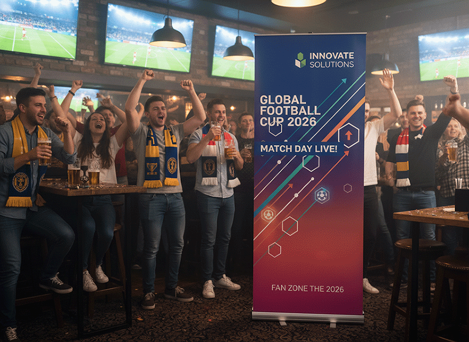World Cup Pop Up Banner Stands